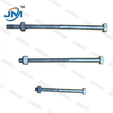 Hot Dip Galvanized Square Head Bolts