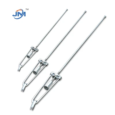Adjustable Bow Type Stay Rod With Base Plate Hot Dip Galvanized OEM Products