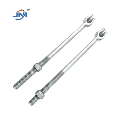 Forged Single Eyelet Anchor Rod Pole And Wire Hardware