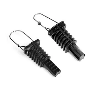 Plastic Overhead Line Cable Anchor Clamp For ADSS Cable